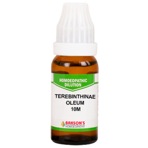 BAKSON'S HOMEOPATHY TEREBINTHINAE OLEUM DILUTION 10M - PACK OF 2 (10 ML EACH)