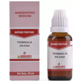 BAKSON'S HOMEOPATHY TERMINALIA ARJUNA MOTHER TINCTURE Q - PACK OF 3 (30 ML EACH)