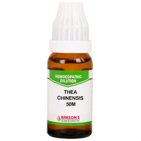 BAKSON'S HOMEOPATHY THEA CHINENSIS DILUTION 50M - PACK OF 2 (10 ML EACH)