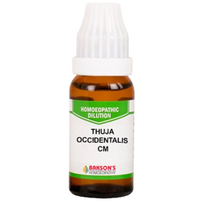 BAKSON'S HOMEOPATHY THUJA OCCIDENTALIS DILUTION CM - PACK OF 2 (10 ML EACH)