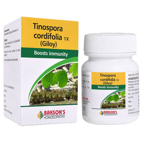 BAKSON'S HOMEOPATHY TINOSPORA CORDIFOLIA 1X - PACK OF 3 (50 TABLETS EACH)