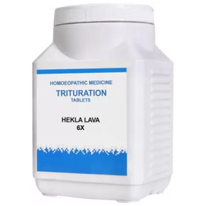 BAKSON'S HOMEOPATHY TRITURATION HEKLA LAVA 6X TABLETS