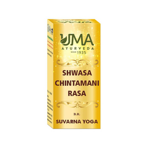 UMA AYURVEDA SHWASA CHINTAMANI RASA TABLET (WITH GOLD)