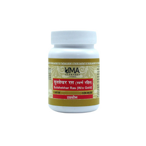 UMA AYURVEDA SUTSHEKHAR RAS TABLET (WITH GOLD)