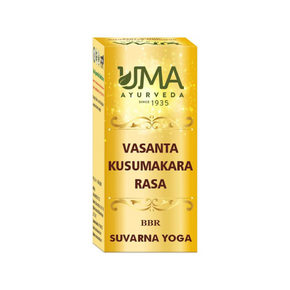 UMA AYURVEDA VASANTA KUSUMAKARA RASA TABLET (WITH GOLD)