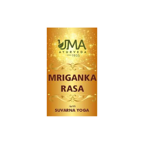UMA AYURVEDA MRIGANKA RASA (WITH GOLD)