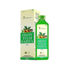 Four Seasons Ayurveda Giloy Tulsi Papita Juice (500 ML)