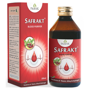 PRAVEK SAFRAKT SYRUP - PACK OF 3 (200 ML EACH)