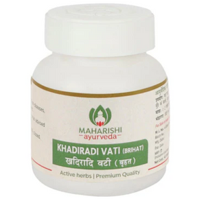 MAHARISHI AYURVEDA KHADIRADI VATI (BRIHAT - 40 Tablets)