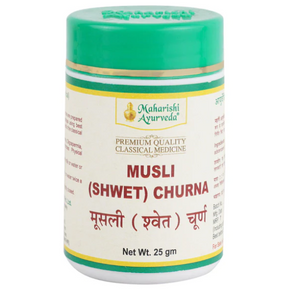 MAHARISHI AYURVEDA MUSLI (SHWET) CHURNA (25 gm)