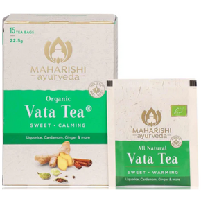 MAHARISHI AYURVEDA ORGANIC VATA TEA (15 tea bags)