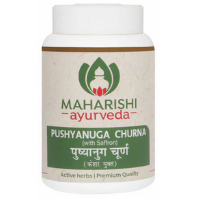 MAHARISHI AYURVEDA PUSHYANUGA CHURNA (WITH SAFFRON - 25 gm)