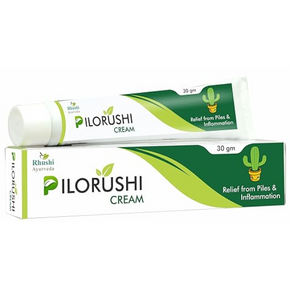 RHUSHI AYURVEDA PILORUSHI CREAM - PACK OF 4 (30 GM EACH)