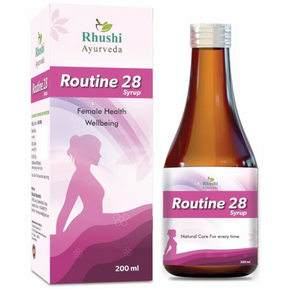 RHUSHI AYURVEDA ROUTINE 28 SYRUP - PACK OF 2 (200 ML EACH)