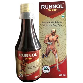 RHUSHI AYURVEDA RUBNOL SYRUP - PACK OF 2 (200 ML EACH)