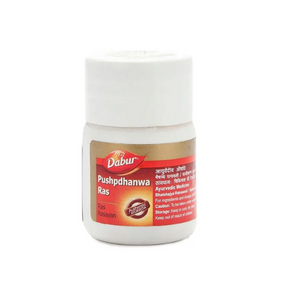 DABUR PUSHPADHANVA RAS - PACK OF 2 (40 TABS EACH)