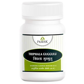 PRAVEK TRIPHALA GUGGULU - PACK OF 6 (40 TABLETS EACH)