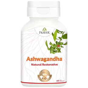 PRAVEK ASHWAGANDHA (60 CAPSULES)