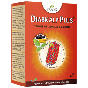 PRAVEK DIABKALP PLUS (30 CAPSULES)