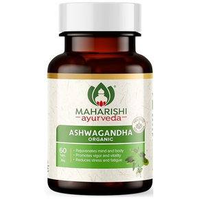 MAHARISHI AYURVEDA ORGANIC ASHWAGANDHA (60 tablets)