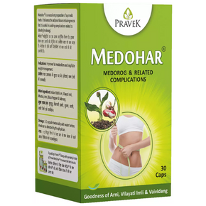 PRAVEK MEDOHAR - PACK OF 2 (30 CAPSULES EACH)