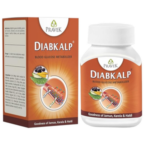 PRAVEK DIABKALP - PACK OF 4 (30 TABLETS EACH)