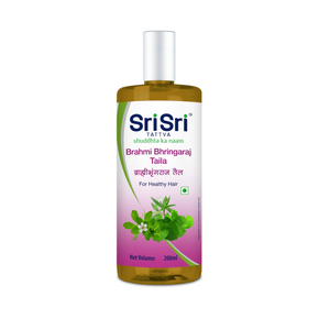 SRI SRI TATTVA BRAHMI BHRINGARAJ TAILA - PACK OF 3 (200 ML EACH)