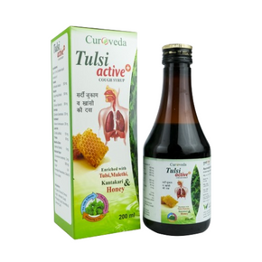 Curoveda Tulsi Active Plus Syrup (100 ml)