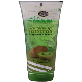 ASCLEPIUS MAKEUP MANTRAS KIWI FRUIT FACE WASH - PACK OF 2 (100 GM EACH)