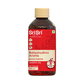 SRI SRI TATTVA RAKTASHODHINI ARISHTA - PACK OF 2 (200 ML EACH)