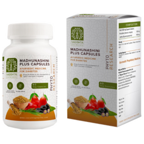 VASISHTA MADHUNASHINI PLUS CAPSULES (60 Caps)