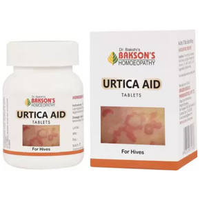 BAKSON'S HOMEOPATHY URTICA AID TABLETS - PACK OF 2 (75 TABLETS EACH)