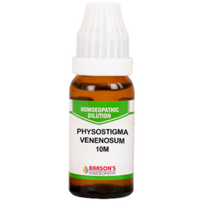 BAKSON'S HOMEOPATHY PHYSOSTIGMA VENENOSUM DILUTION 10M - PACK OF 2 (10 ML EACH)