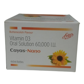 Vitamin D3 Oral solution 60,000 I.U. - Pack of 2