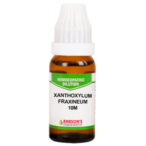 BAKSON'S HOMEOPATHY XANTHOXYLUM FRAXINEUM DILUTION 10M - PACK OF 2 (10 ML EACH)