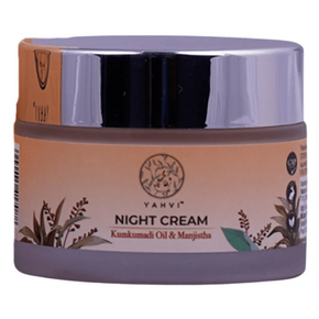 YAHVI NIGHT CREAM KUMKUMADI OIL & MANJISTHA  (50 ML)