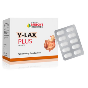 BAKSON'S HOMEOPATHY Y-LAX PLUS TABLETS (100 TABLETS)