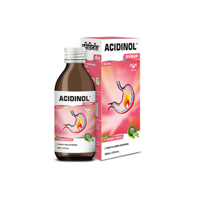 BAN LABS ACIDINOL SYRUP - PACK OF 4 (200 ML EACH)