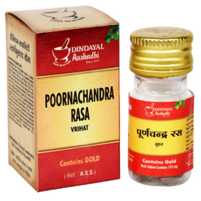 DINDAYAL POORNACHANDRA RAS VRIHAT (S.Y - 10 Tablets)