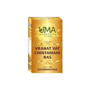 UMA AYURVEDA VRAHAT VAT CHINTAMANI RAS (WITH GOLD)