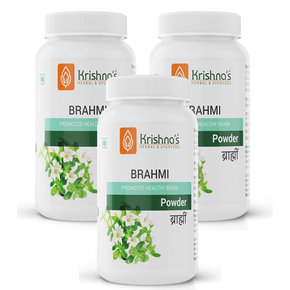 KRISHNA'S BRAHMI POWDER - Pack of 3 (100 GM)