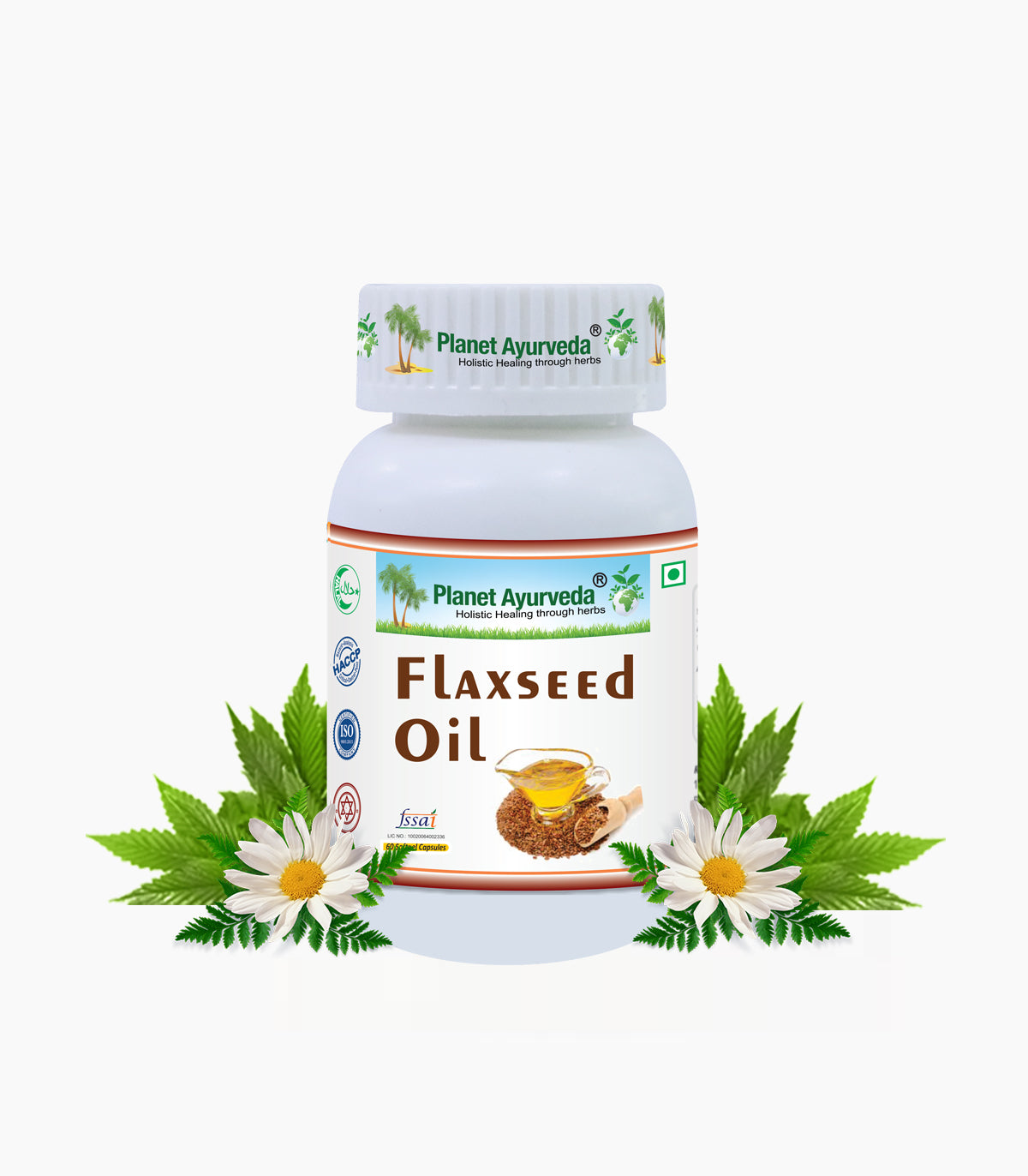 Flaxseed Oil Capsules Bottle of 60 QTY