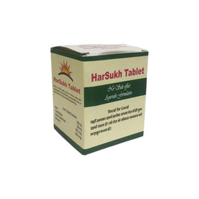 HARSHIV AYURVEDAM HARSUKH TABLETS - PACK OF 6 (10 TABS EACH)