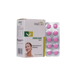 HERCARE TABLET ( 10 x 10 TABLETS )