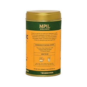 MPIL Organic Turmeric Powder - Pack of 2 (100 gm each)