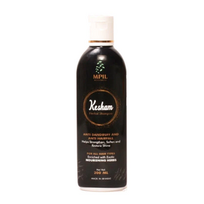 MPIL Kesham Herbal Anti dandruff Shampoo - Pack of 2 (200 ml each)