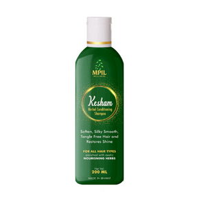 MPIL Kesham Herbal Conditioning shampoo - Pack of 3 (200 ml each)