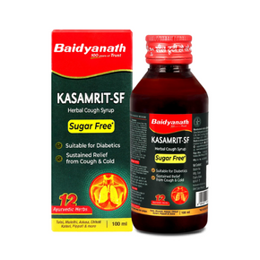 Baidyanath Kasamrit Sugar Free Herbal Cough Syrup