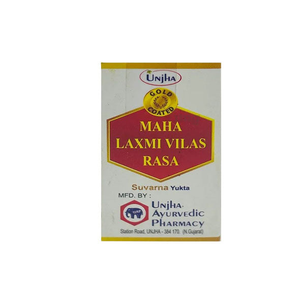 Maha Rasa Types Maha Laxmi Vilas Rasa - Ingredients, Dosage | Buy Unjha Ayurvedic ...