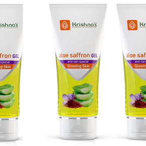 KRISHNA'S ALOE VERA SAFFRON GEL